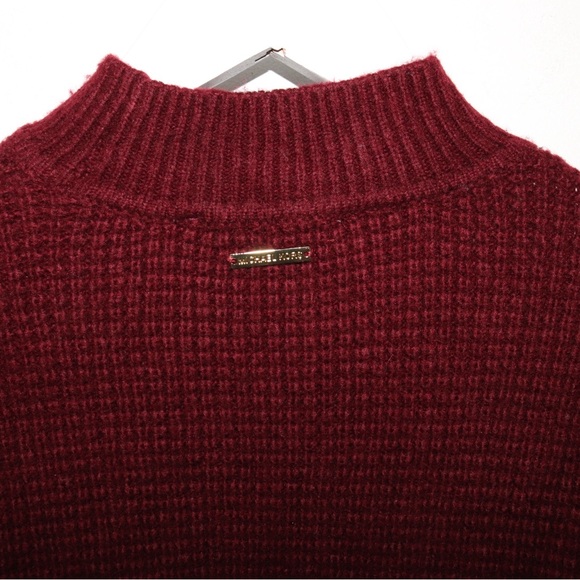 Michael Kors | merlot fringe sweater - Picture 7 of 7